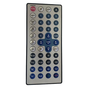 Remote Control for XO VISION XOD1760BT 7" DOUBLE INDASH TOUCHSCREEN DVD RECEIVER